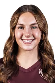 STARKVILLE, MS - January 13, 2026 - Mississippi State Midfielder/Forward Abbey Dalton (#9) headshot taken at the Holliman Athletic Center at Mississippi State University in Starkville, MS. Photo By Mike Mattina