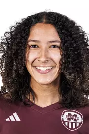 STARKVILLE, MS - January 13, 2026 - Mississippi State Forward Zahra Friess (#15) headshot taken at the Holliman Athletic Center at Mississippi State University in Starkville, MS. Photo By Mike Mattina