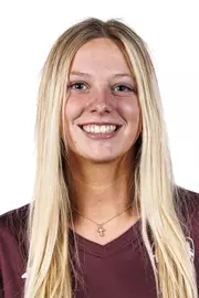 STARKVILLE, MS - January 13, 2026 - Mississippi State Midfielder Reese Oldfield (#12) headshot taken at the Holliman Athletic Center at Mississippi State University in Starkville, MS. Photo By Mike Mattina