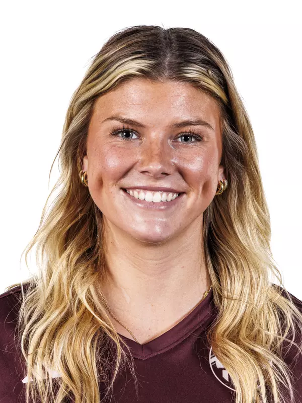 STARKVILLE, MS - January 13, 2026 - Mississippi State Defender/Midfielder Ashley Tutas (#23) headshot taken at the Holliman Athletic Center at Mississippi State University in Starkville, MS. Photo By Mike Mattina