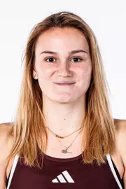 STARKVILLE, MS - January 14, 2026 - Mississippi State’s Noemie Oliveras during 2025-2026 Women’s Tennis Production Day at the Holliman Athletic Center at Mississippi State University in Starkville, MS. Photo By Mike Mattina