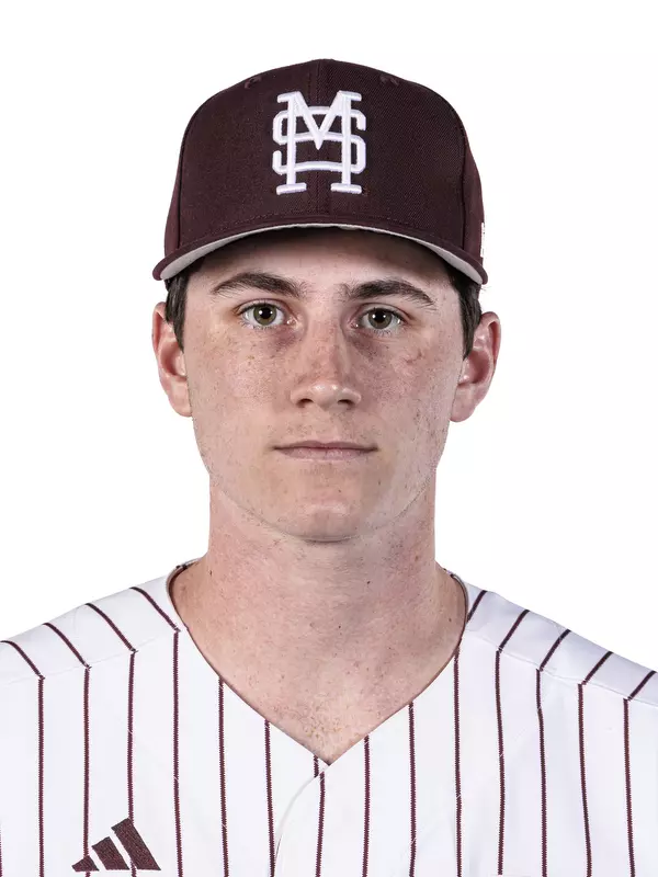 STARKVILLE, MS - January 12, 2026 - Mississippi State Pitcher Maddox Miller (#20) during 2025-2026 Baseball Production Day at the Holliman Athletic Center at Mississippi State University in Starkville, MS. Photo By Mike Mattina