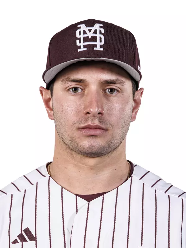 STARKVILLE, MS - January 13, 2026 - Mississippi State Infielder/Outfielder Gatlin Sanders (#49) during 2025-2026 Baseball Production Day at the Holliman Athletic Center at Mississippi State University in Starkville, MS. Photo By Mike Mattina