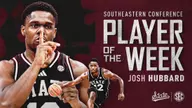 Hubbard Collects SEC Player of the Week