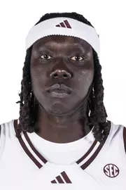 STARKVILLE, MS - October 16, 2026 - Mississippi State Center Gai Chol (#34) during 2026-2027 Men’s Basketball Production Day at the Holliman Athletic Center at Mississippi State University in Starkville, MS. Photo By Mike Mattina