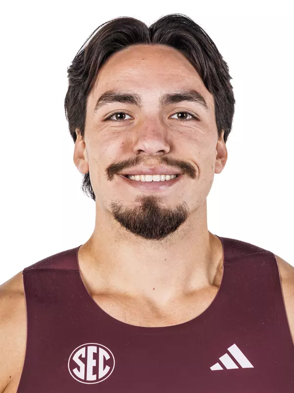 STARKVILLE, MS - October 21, 2026 - Mississippi States Troy Cocco during 2026-2027 Track & Field Production Day at the Holliman Athletic Center at Mississippi State University in Starkville, MS. Photo By Mike Mattina
