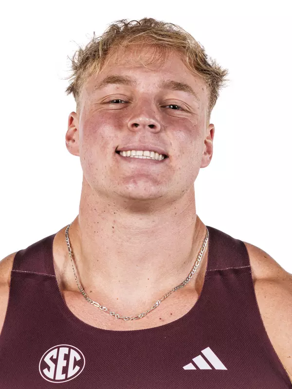 STARKVILLE, MS - October 21, 2026 - Mississippi State Thrower Tyler Mason during 2026-2027 Track & Field Production Day at the Holliman Athletic Center at Mississippi State University in Starkville, MS. Photo By Mike Mattina