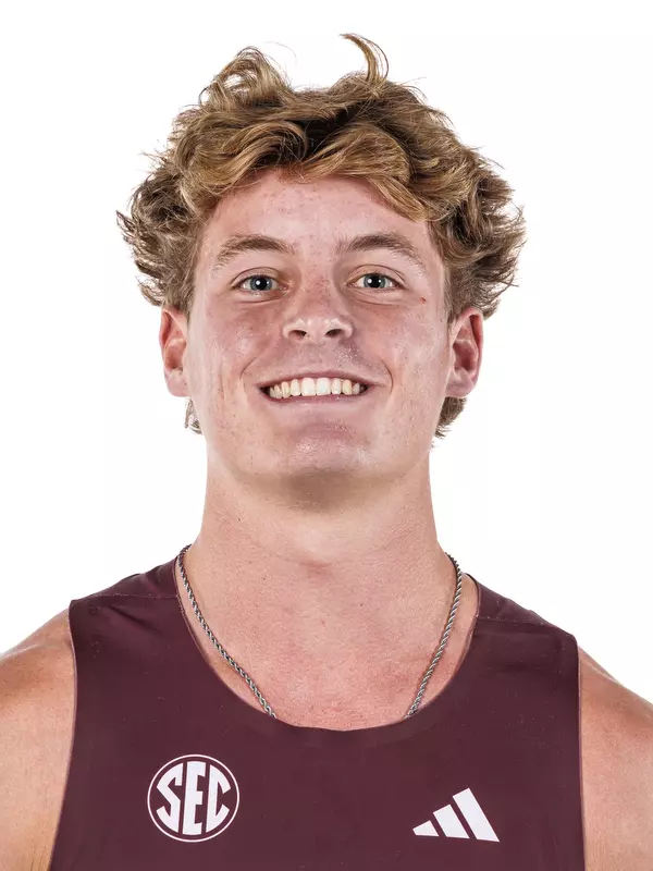 STARKVILLE, MS - October 21, 2026 - Mississippi State Middle Distance Runner Ben Murray during 2026-2027 Track & Field Production Day at the Holliman Athletic Center at Mississippi State University in Starkville, MS. Photo By Mike Mattina