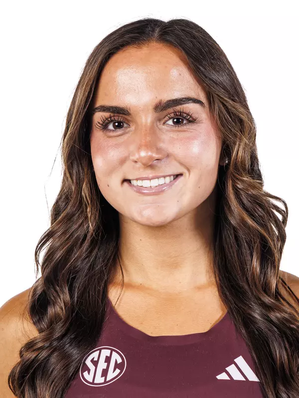 STARKVILLE, MS - October 21, 2026 - Mississippi State Distance Runnern Krista Stilletti during 2026-2027 Track & Field Production Day at the Holliman Athletic Center at Mississippi State University in Starkville, MS. Photo By Mike Mattina
