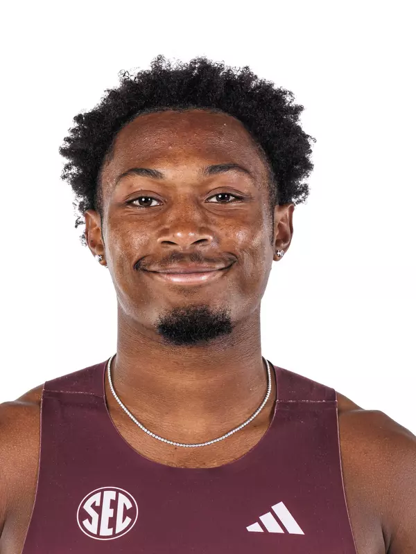 STARKVILLE, MS - October 21, 2026 - Mississippi State Sprinter Marquise Washington during 2026-2027 Track & Field Production Day at the Holliman Athletic Center at Mississippi State University in Starkville, MS. Photo By Mike Mattina