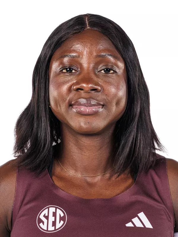 STARKVILLE, MS - October 22, 2026 - Mississippi State Sprinter Adetutu Aladeloye during 2026-2027 Track & Field Production Day at the Holliman Athletic Center at Mississippi State University in Starkville, MS. Photo By Mike Mattina