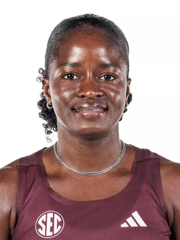 STARKVILLE, MS - October 22, 2026 - Mississippi State Middle Distance Runner Ramat Jimoh during 2026-2027 Track & Field Production Day at the Holliman Athletic Center at Mississippi State University in Starkville, MS. Photo By Mike Mattina