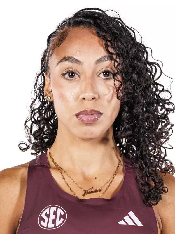 STARKVILLE, MS - October 22, 2026 - Mississippi State Hurdler Alondra Rodriguez during 2026-2027 Track & Field Production Day at the Holliman Athletic Center at Mississippi State University in Starkville, MS. Photo By Mike Mattina