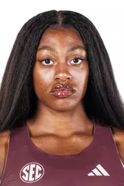 STARKVILLE, MS - October 22, 2026 - Mississippi State Sprinter De'Kayla Simpson 2026-2027 Track & Field Production Day at the Holliman Athletic Center at Mississippi State University in Starkville, MS. Photo By Mike Mattina