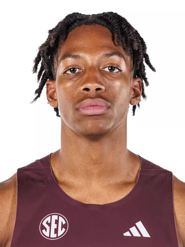 STARKVILLE, MS - October 22, 2026 - Mississippi State Jumper Jayden Thrower during 2026-2027 Track & Field Production Day at the Holliman Athletic Center at Mississippi State University in Starkville, MS. Photo By Mike Mattina
