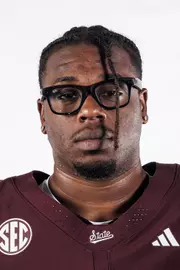 STARKVILLE, MS - June 24, 2026 - Mississippi State Defensive Lineman Jaray Bledsoe (#9) during 2026-2027 Football Production Day at the Holliman Athletic Center at Mississippi State University in Starkville, MS. Photo By Mike Mattina