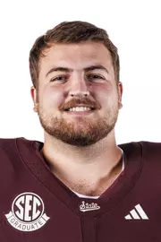 STARKVILLE, MS - June 22, 2026 - Mississippi State Offensive Lineman Wesley Davis (#56) during 2026-2027 Football Production Day at the Holliman Athletic Center at Mississippi State University in Starkville, MS. Photo By Mike Mattina