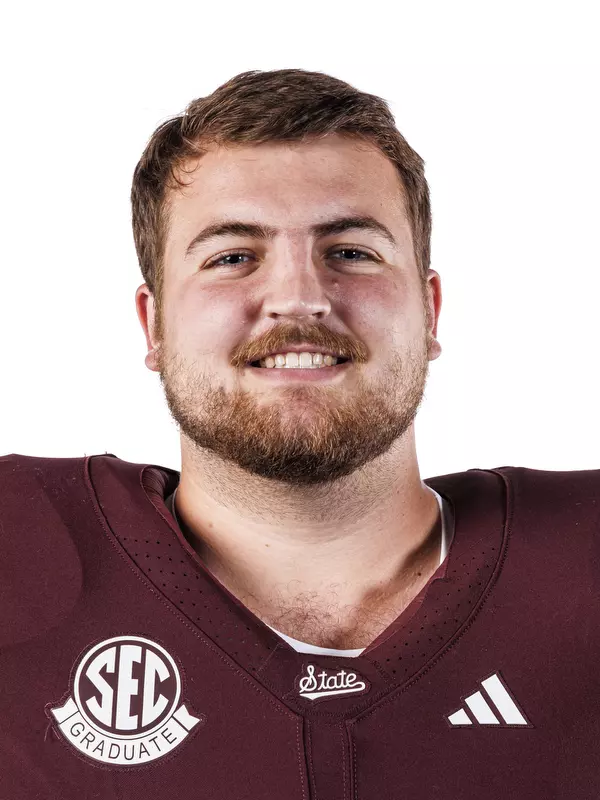 STARKVILLE, MS - June 22, 2026 - Mississippi State Offensive Lineman Wesley Davis (#56) during 2026-2027 Football Production Day at the Holliman Athletic Center at Mississippi State University in Starkville, MS. Photo By Mike Mattina
