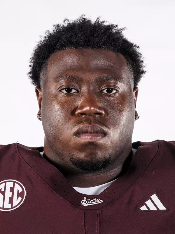 STARKVILLE, MS - June 24, 2026 - Mississippi State Defensive Lineman Kalvin Dinkins (#35) during 2026-2027 Football Production Day at the Holliman Athletic Center at Mississippi State University in Starkville, MS. Photo By Mike Mattina
