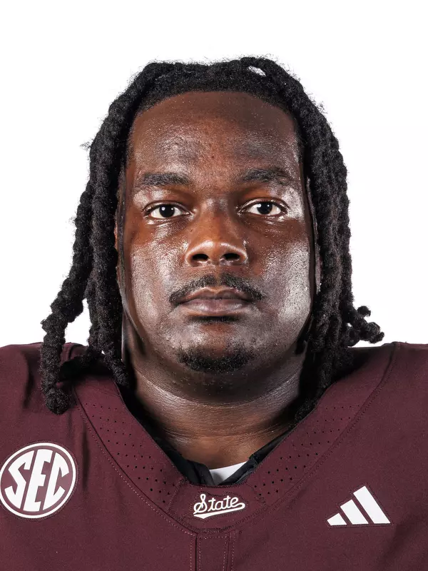 STARKVILLE, MS - June 23, 2026 - Mississippi State Offensive Lineman Jamari Freeman during 2026 Production Day at the Holliman Athletic Center at Mississippi State University in Starkville, MS. Photo By Hallie Walker