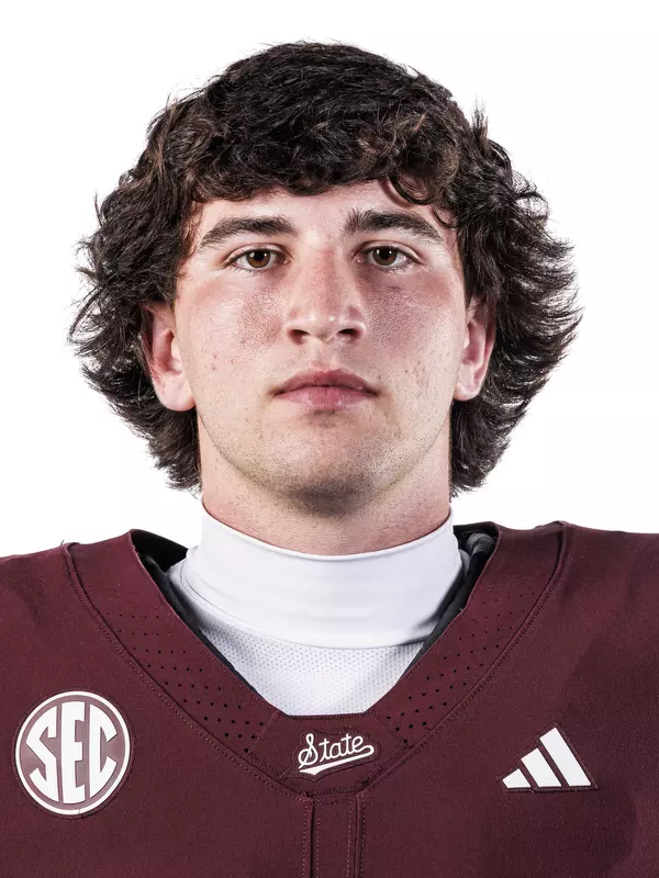 STARKVILLE, MS - June 22, 2026 - Mississippi State Quarterback Brodie McWhorter (#14) during 2026-2027 Football Production Day at the Holliman Athletic Center at Mississippi State University in Starkville, MS. Photo By Mike Mattina