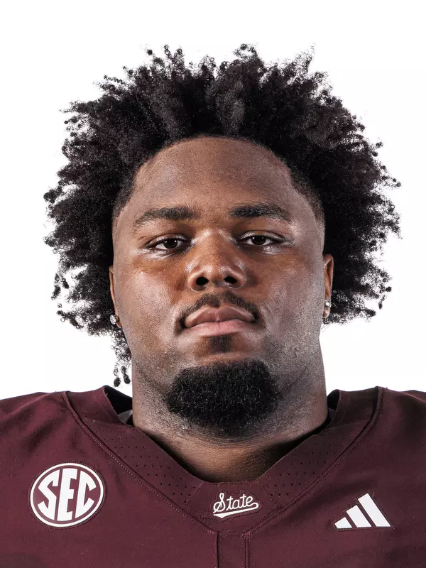 STARKVILLE, MS - June 23, 2026 - Mississippi State Offensive Lineman Tyler Miller (#59) during 2026 Production Day at the Holliman Athletic Center at Mississippi State University in Starkville, MS. Photo By Hallie Walker