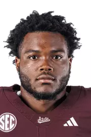 STARKVILLE, MS - June 23, 2026 - Mississippi State Linebacker AJ Rice (#32) during 2026 Production Day at the Holliman Athletic Center at Mississippi State University in Starkville, MS. Photo By Hallie Walker