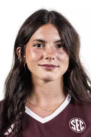 STARKVILLE, MS - July 24, 2026 - Mississippi State Forward Elsa Johnson (#27) during 2026-2027 Soccer Production Day at the Holliman Athletic Center at Mississippi State University in Starkville, MS. Photo By Mike Mattina