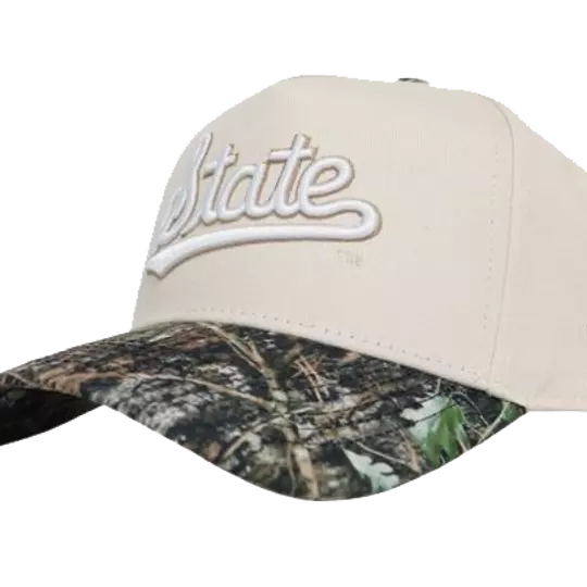 No Rivals Camo State Script Cap