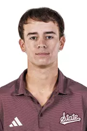 STARKVILLE, MS - August 18, 2026 - Mississippi State's Jackson Cook during 2026-2027 Men’s Golf Production Day at the Holliman Athletic Center at Mississippi State University in Starkville, MS. Photo By Mike Mattina