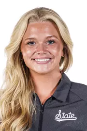 STARKVILLE, MS - August 18, 2026 - Mississippi State's Harper Hinckley during 2026-2027 Women’s Golf Production Day at the Holliman Athletic Center at Mississippi State University in Starkville, MS. Photo By Mike Mattina