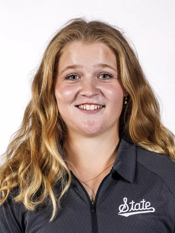 STARKVILLE, MS - August 18, 2026 - Mississippi State's Blondie Persson-Lidgren during 2026-2027 Women’s Golf Production Day at the Holliman Athletic Center at Mississippi State University in Starkville, MS. Photo By Mike Mattina