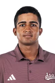 STARKVILLE, MS - August 18, 2026 - Mississippi State's Arth Sinha during 2026-2027 Men’s Golf Production Day at the Holliman Athletic Center at Mississippi State University in Starkville, MS. Photo By Mike Mattina