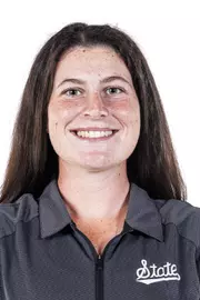 STARKVILLE, MS - August 18, 2026 - Mississippi State's Avery Weed during 2026-2027 Women’s Golf Production Day at the Holliman Athletic Center at Mississippi State University in Starkville, MS. Photo By Mike Mattina