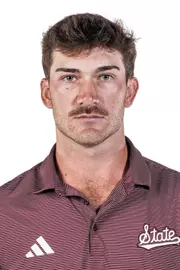 STARKVILLE, MS - August 18, 2026 - Mississippi State's Drew Wilson during 2026-2027 Men’s Golf Production Day at the Holliman Athletic Center at Mississippi State University in Starkville, MS. Photo By Mike Mattina