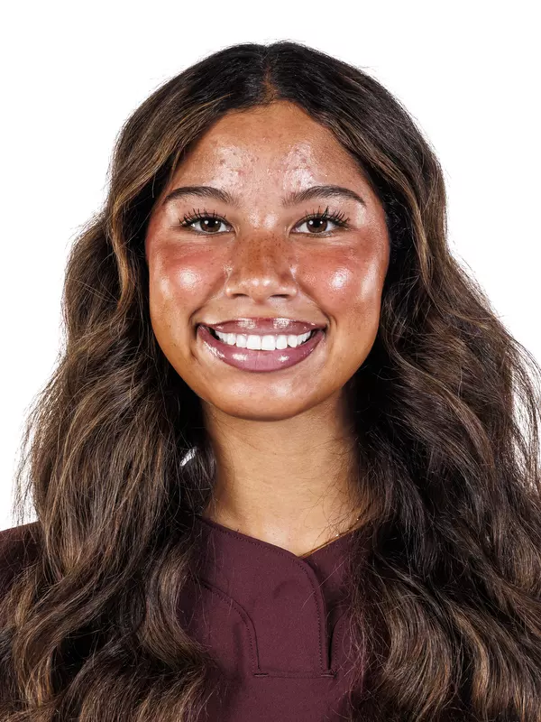 STARKVILLE, MS - August 24, 2026 - Mississippi State Infielder Genesis Satterfield (#32) headshot taken at the Holliman Athletic Center at Mississippi State University in Starkville, MS. Photo By Mike Mattina