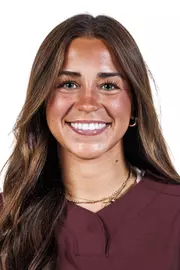 STARKVILLE, MS - August 24, 2026 - Mississippi State Utility Player Hannah Jo Sullivan (#34) headshot taken at the Holliman Athletic Center at Mississippi State University in Starkville, MS. Photo By Mike Mattina