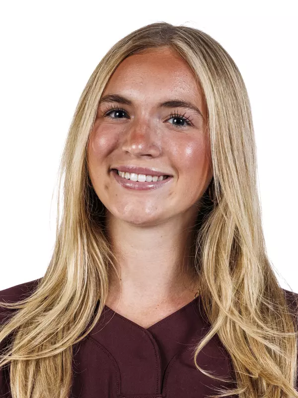 STARKVILLE, MS - August 24, 2026 - Mississippi State Infielder Megan Woodridge (#10) headshot taken at the Holliman Athletic Center at Mississippi State University in Starkville, MS. Photo By Mike Mattina