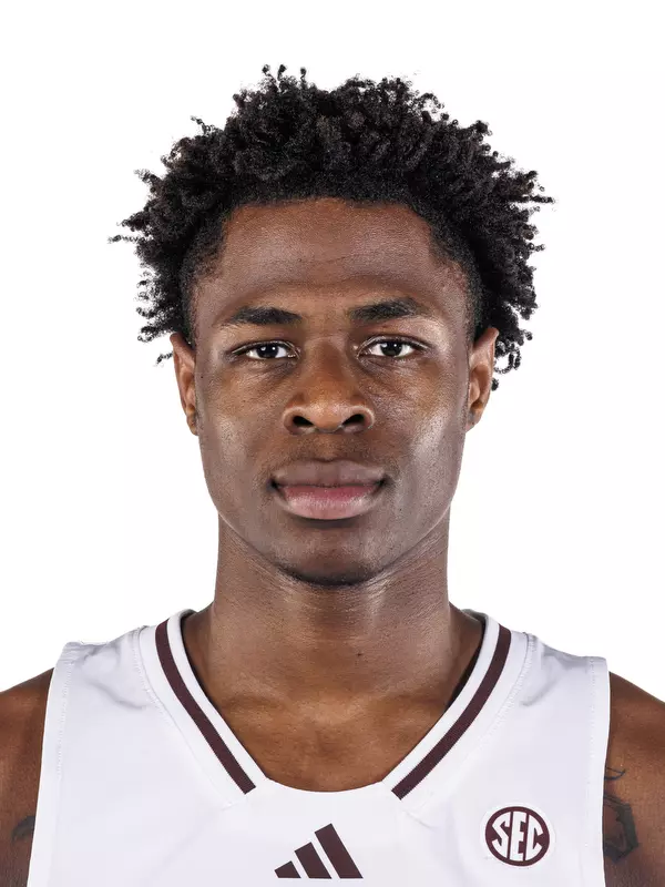 STARKVILLE, MS - August 28, 2026 - Tomas Bassong headshot taken at the Holliman Athletic Center at Mississippi State University in Starkville, MS. Photo By Mike Mattina