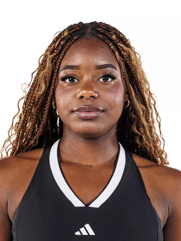 STARKVILLE, MS - August 27, 2026 - Mississippi State's Thessy Ntondele Zinga during 2026-2027 Women’s Tennis Production Day at the Holliman Athletic Center at Mississippi State University in Starkville, MS. Photo By Mike Mattina