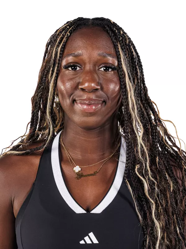 STARKVILLE, MS - August 27, 2026 - Mississippi State's Gianna Oboniye during 2026-2027 Women’s Tennis Production Day at the Holliman Athletic Center at Mississippi State University in Starkville, MS. Photo By Mike Mattina