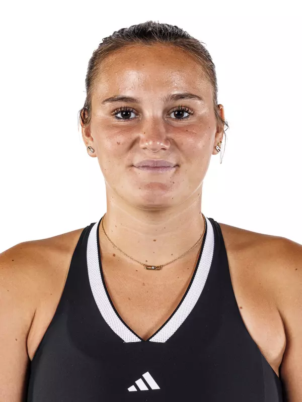 STARKVILLE, MS - August 27, 2026 - Mississippi State's Noemie Oliveras during 2026-2027 Women’s Tennis Production Day at the Holliman Athletic Center at Mississippi State University in Starkville, MS. Photo By Mike Mattina