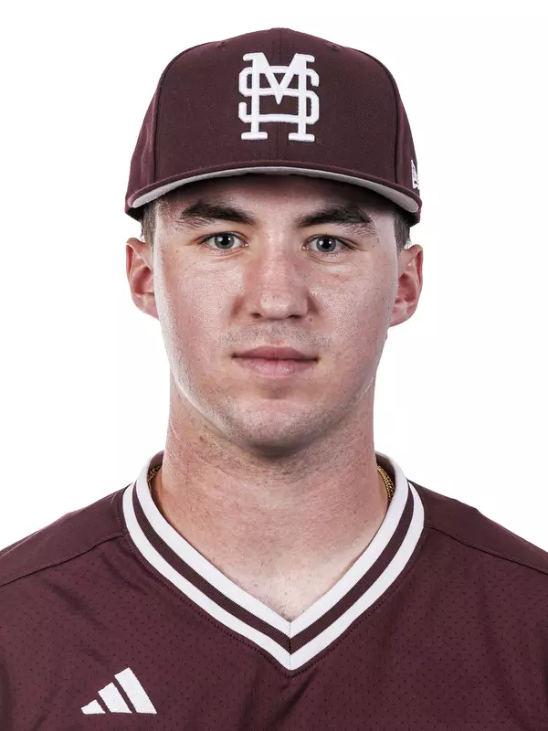 STARKVILLE, MS - September 17, 2026 - Mississippi State Infielder/Outfielder Noah Danza (#8) during headshots at Dudy Noble Field at Polk-Dement Stadium in Starkville, MS. Photo By Mike Mattina