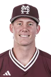 STARKVILLE, MS - September 17, 2026 - Mississippi State Pitcher Denton Lord (#19) during headshots at Dudy Noble Field at Polk-Dement Stadium in Starkville, MS. Photo By Mike Mattina