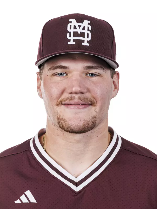 STARKVILLE, MS - September 17, 2026 - Mississippi State Infielder Josiah Overbeek (#10) during headshots at Dudy Noble Field at Polk-Dement Stadium in Starkville, MS. Photo By Mike Mattina