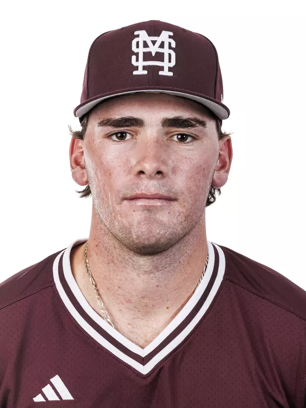 STARKVILLE, MS - September 17, 2026 - Mississippi State Pitcher Nick Robert (#36) during headshots at Dudy Noble Field at Polk-Dement Stadium in Starkville, MS. Photo By Mike Mattina
