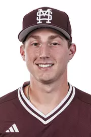 STARKVILLE, MS - September 17, 2026 - Mississippi State Outfielder Jake Souders (#27) during headshots at Dudy Noble Field at Polk-Dement Stadium in Starkville, MS. Photo By Mike Mattina