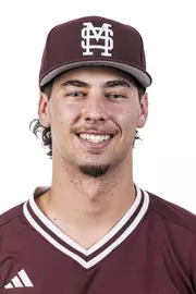 STARKVILLE, MS - September 17, 2026 - Mississippi State Pitcher Landon Stump (#41) during headshots at Dudy Noble Field at Polk-Dement Stadium in Starkville, MS. Photo By Mike Mattina