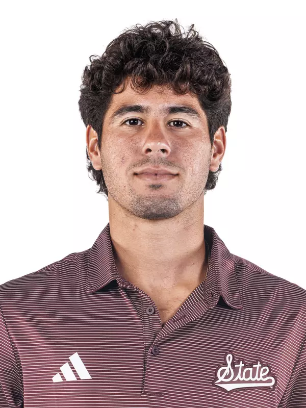 STARKVILLE, MS - September 08, 2026 - Mississippi State's Roberto Ferrer Guimaraes during 2026-2027 Tennis (M) Production Day at the Holliman Athletic Center at Mississippi State University in Starkville, MS. Photo By Mike Mattina