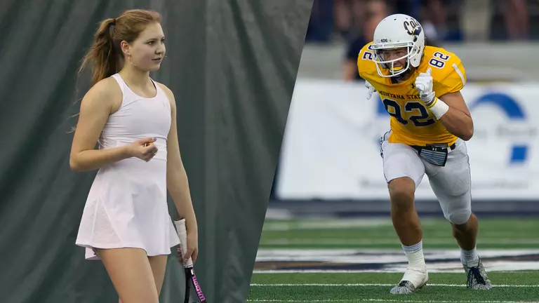 Montana State’s Herbert & Philippova Selected as Big Sky Scholar Athletes